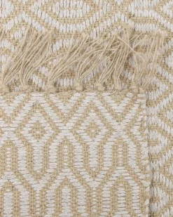 Gulvtæppe POZANTI Beige 140 x 200 cm Jute