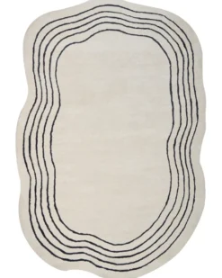 Gulvtæppe RAMZAN Beige 200 x 300 cm Viskose