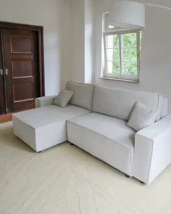 Gulvtæppe SASNAK Beige 300 x 400 cm Uld