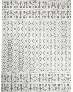 Gulvtæppe SIBI Hvid 300 x 400 cm