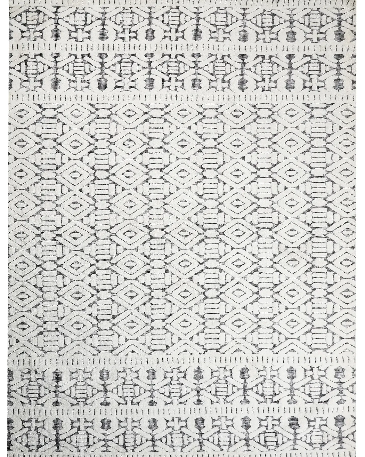 Gulvtæppe SIBI Hvid 300 x 400 cm