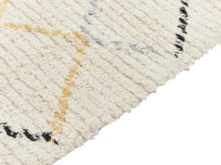 Gulvtæppe TEZPUR Beige 160 x 230 cm Bomuld