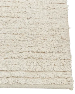 Gulvtæppe TEZPUR Beige 160 x 230 cm Bomuld