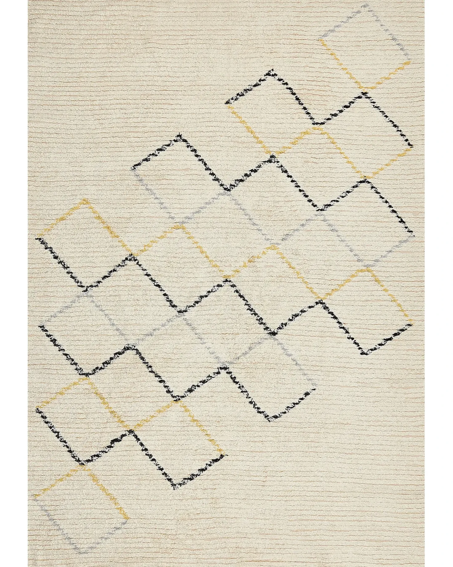 Gulvtæppe TEZPUR Beige 160 x 230 cm Bomuld