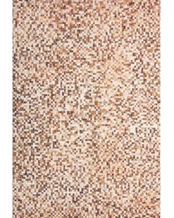 Gulvtæppe TORUL Brun 160 x 230 cm Ægte læder