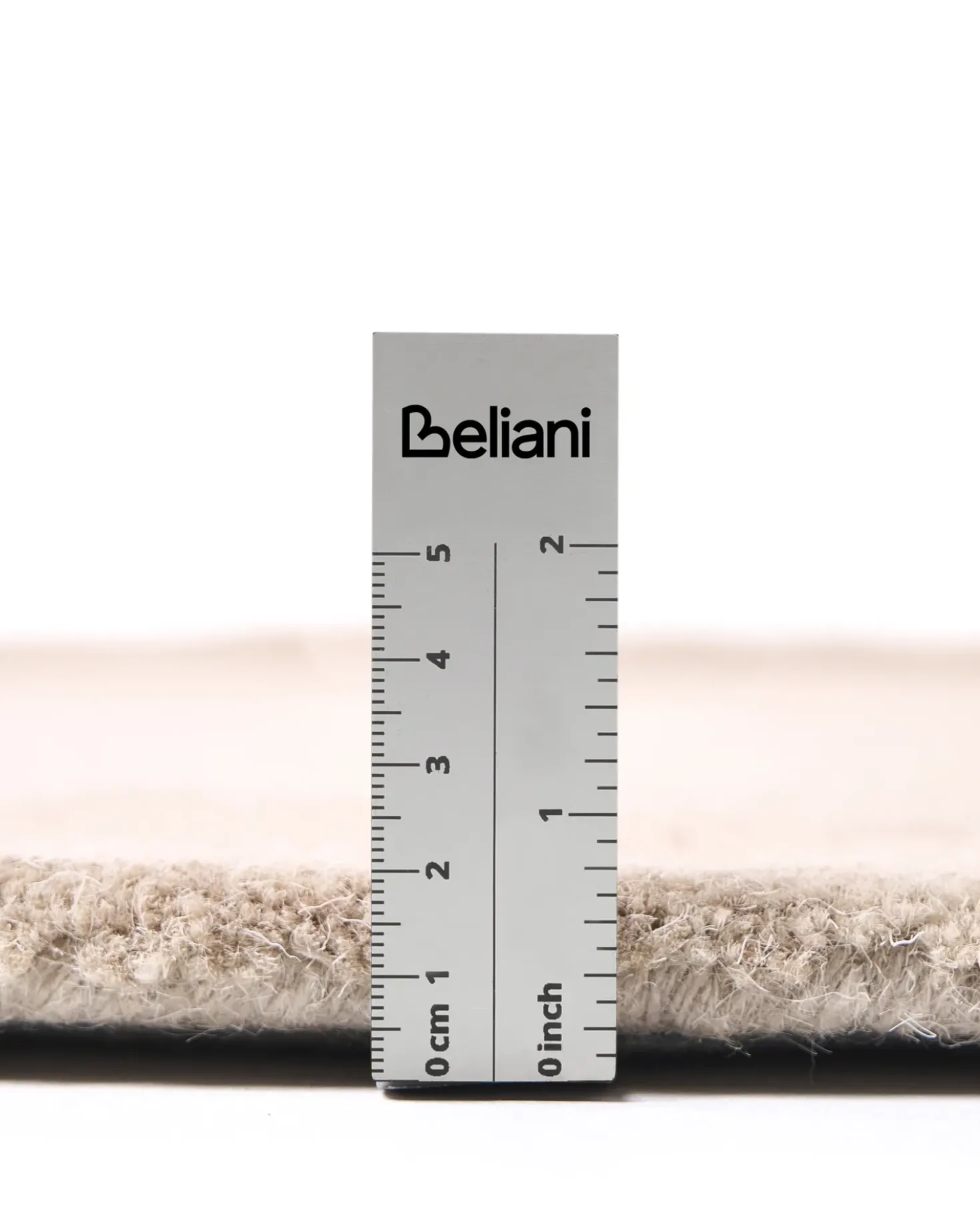 Gulvtæppe VASCO Beige ø 140 cm Uld