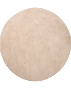 Gulvtæppe VASCO Beige ø 140 cm Uld