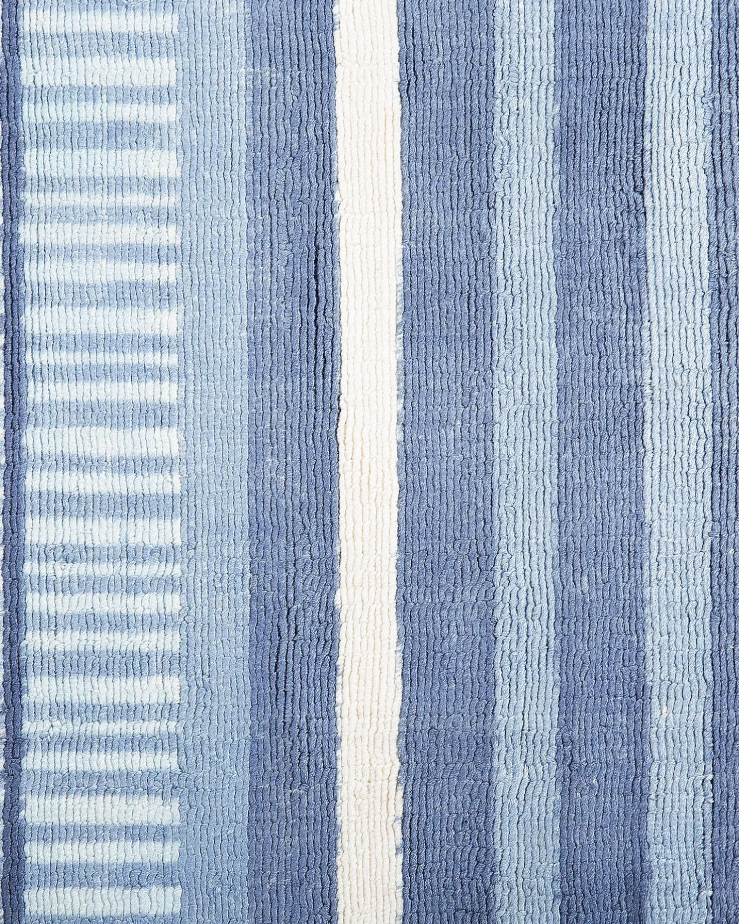 Gulvtæppe YARDERE Himmelblå 160 x 230 cm Viskose