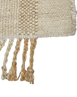 Gulvtæppe YELMEZ Beige 160 x 230 cm Jute