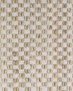 Gulvtæppe ZERDALI Beige 140 x 200 cm Jute