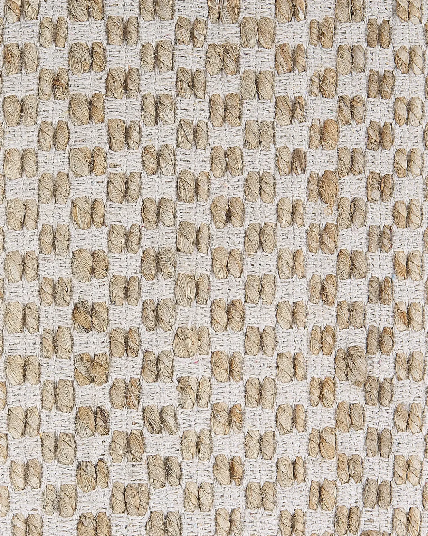 Gulvtæppe ZERDALI Beige 140 x 200 cm Jute