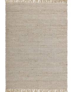Gulvtæppe ZERDALI Beige 140 x 200 cm Jute