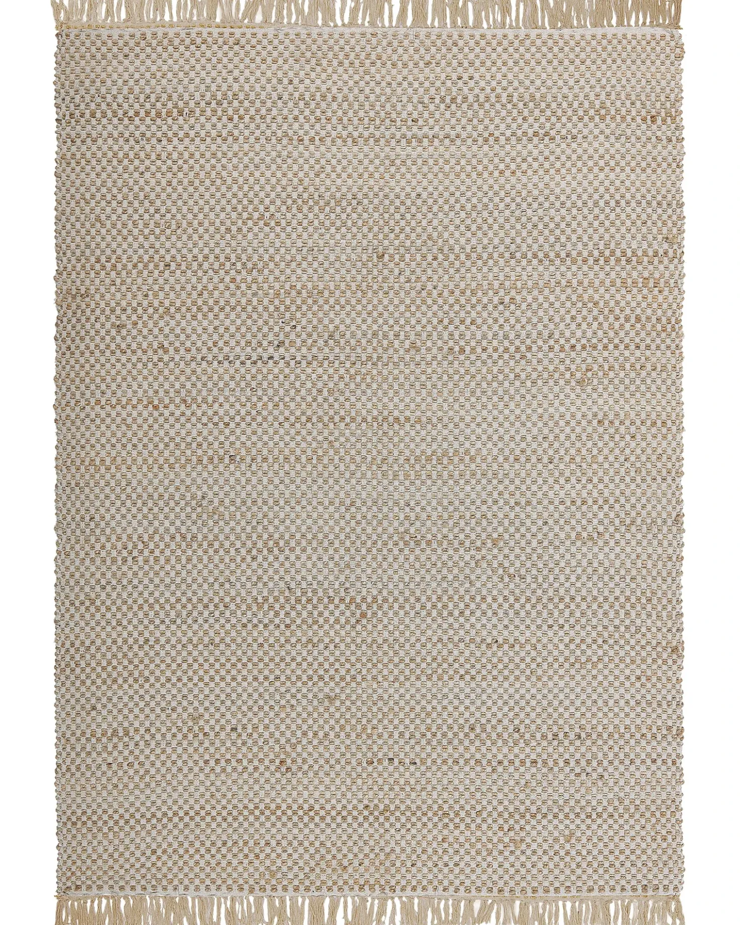 Gulvtæppe ZERDALI Beige 140 x 200 cm Jute