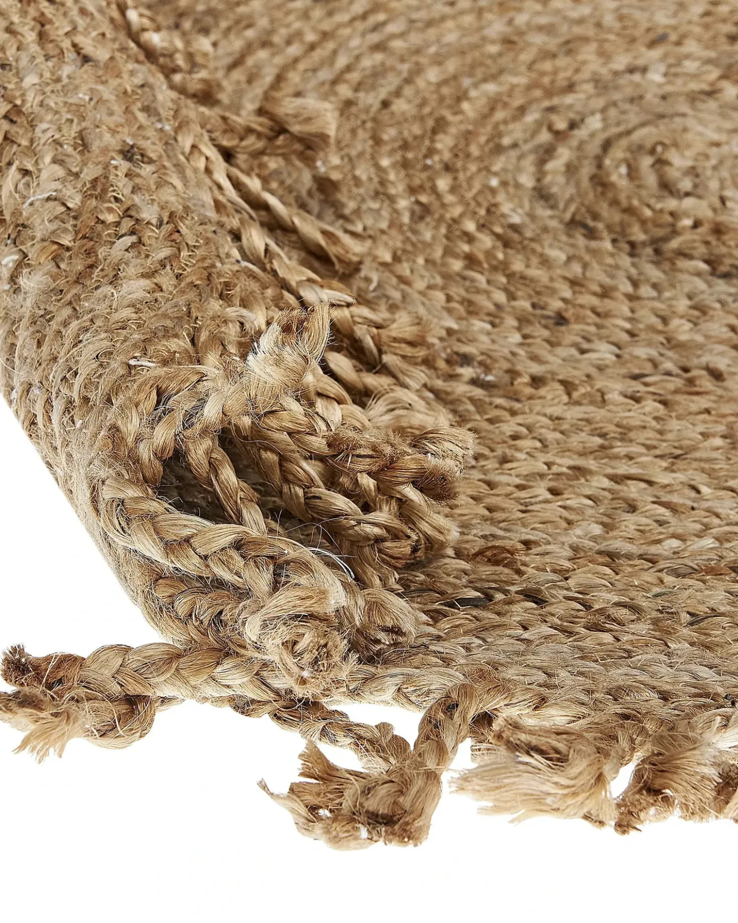 Gulvtæppe ZONGULDAK Beige ø 120 cm Jute