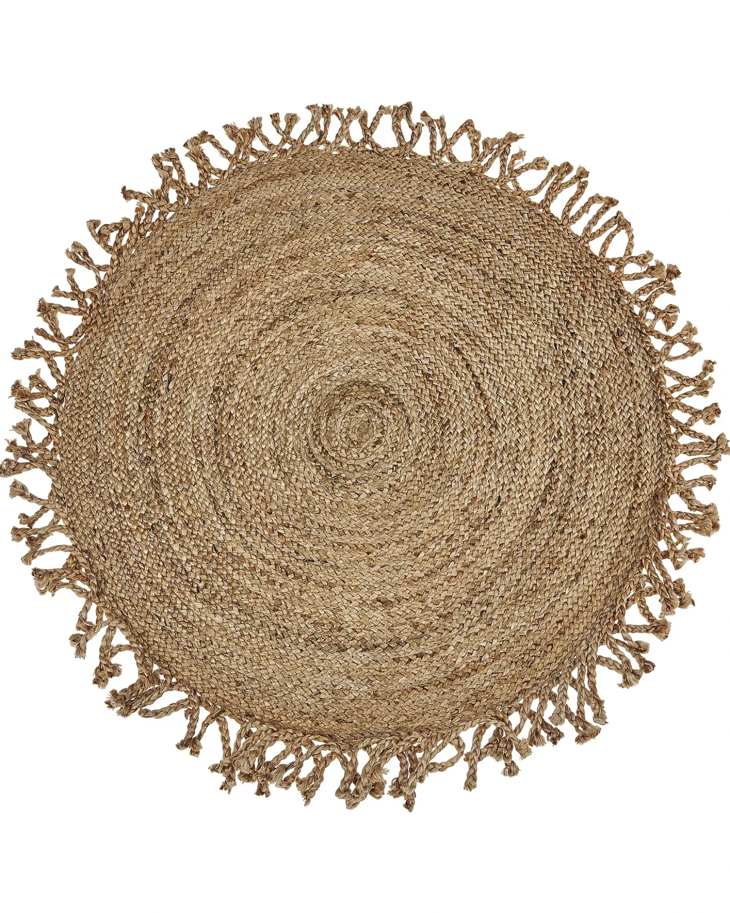Gulvtæppe ZONGULDAK Beige ø 120 cm Jute