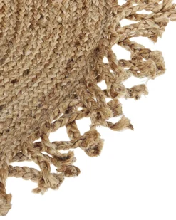 Gulvtæppe ZONGULDAK Beige ø 120 cm Jute