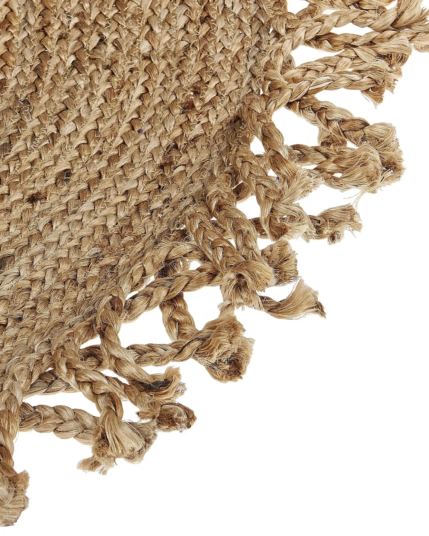 Gulvtæppe ZONGULDAK Beige ø 120 cm Jute