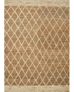 Gulvtæppe ZORAVA Beige 160 x 230 cm Jute