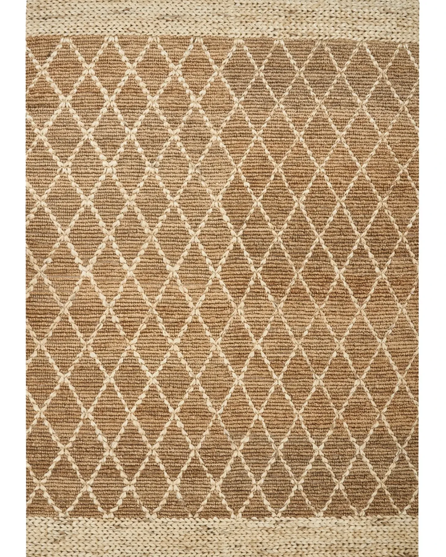 Gulvtæppe ZORAVA Beige 160 x 230 cm Jute