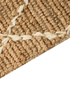 Gulvtæppe ZORAVA Beige 160 x 230 cm Jute