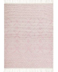 Gulvtæppe ADANA Lyserød 200 x 300 cm Uld