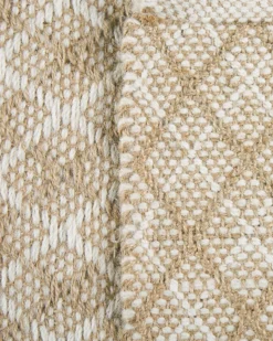 Gulvtæppe AKBEZ Lys Beige 50 x 80 cm Jute