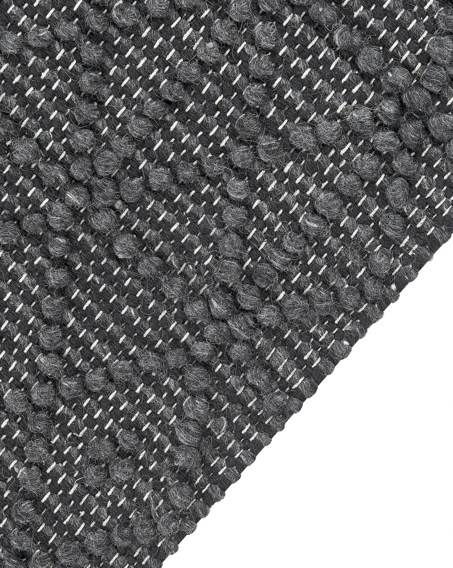 Gulvtæppe ALUCRA Sort 200 x 300 cm Uld