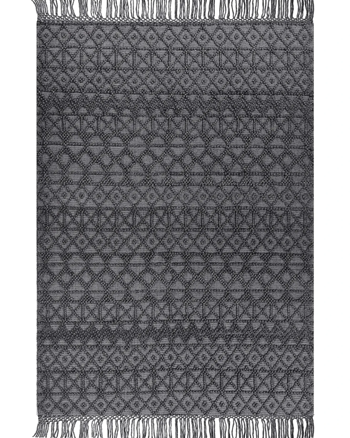 Gulvtæppe ALUCRA Sort 200 x 300 cm Uld