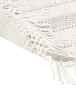 Gulvtæppe BALTALAR Beige ø 140 cm Uld