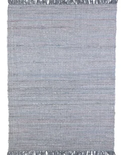 Gulvtæppe BESNI Grå 160 x 230 cm Bomuld