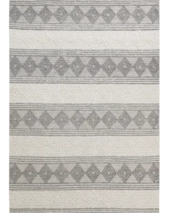 Gulvtæppe BOZOVA Lys Beige 160 x 230 cm Uld