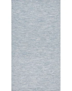 Gulvtæppe DERINCE Himmelblå 80 x 150 cm Bomuld