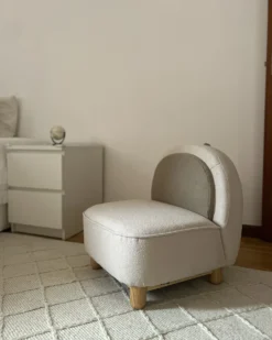 Gulvtæppe ELLEK Hvid 160 x 230 cm Uld