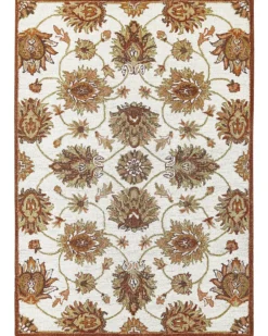Gulvtæppe EZINE Beige 160 x 230 cm Uld