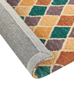 Gulvtæppe KESKIN Multifarvet 160 x 230 cm Uld