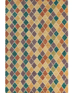 Gulvtæppe KESKIN Multifarvet 160 x 230 cm Uld