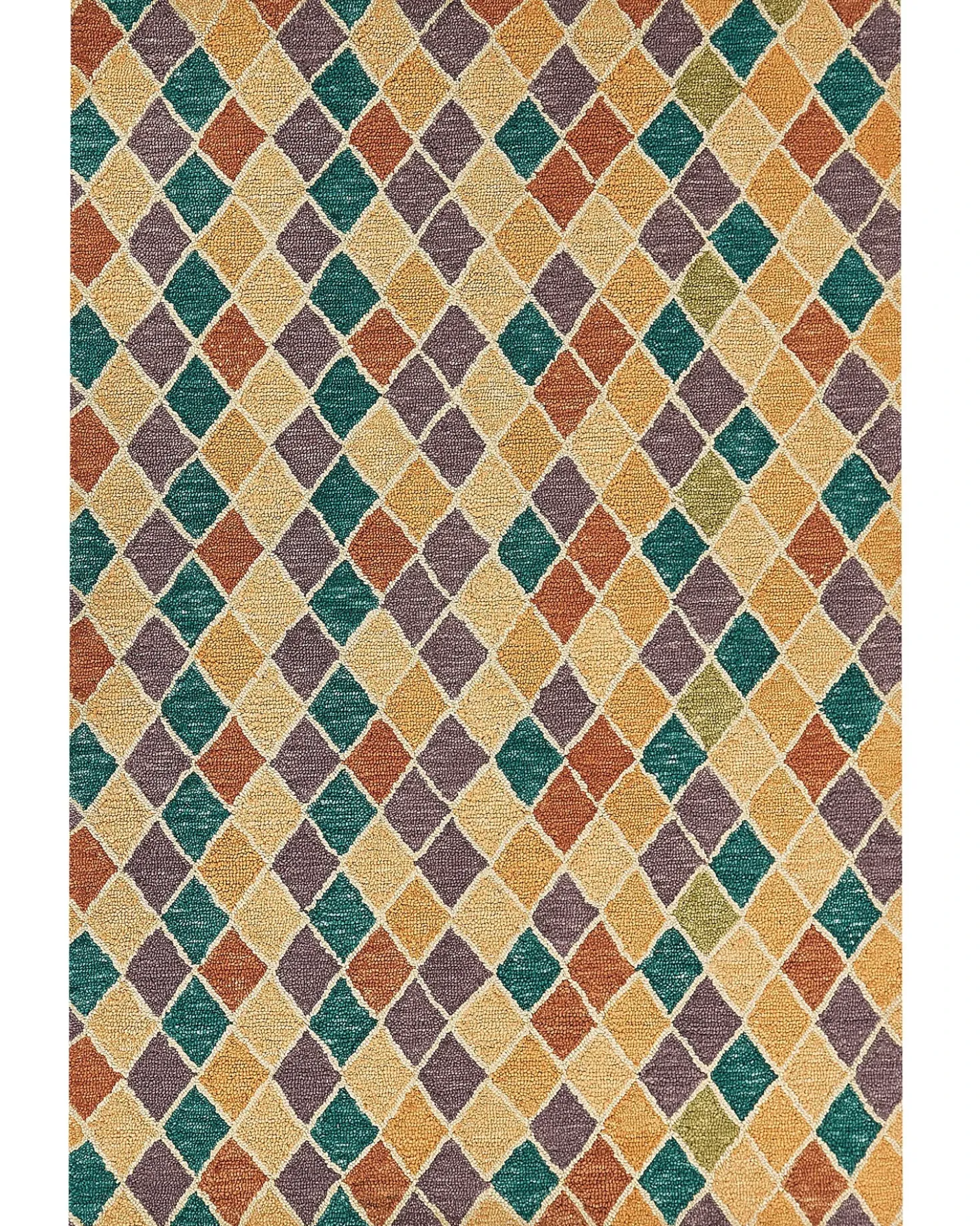 Gulvtæppe KESKIN Multifarvet 160 x 230 cm Uld