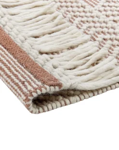Gulvtæppe KESTEL Brun Beige 160 x 230 cm Uld