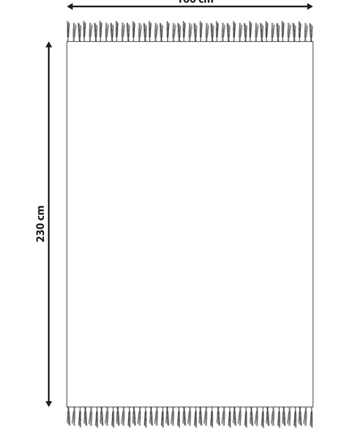 Gulvtæppe KESTEL Brun Beige 160 x 230 cm Uld