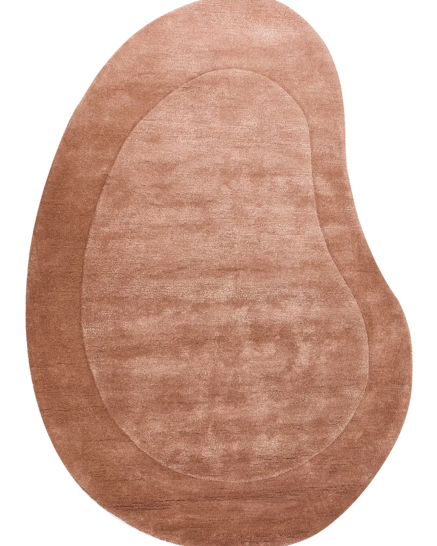 Gulvtæppe MASSO Guldbrun 160 x 230 cm Viskose