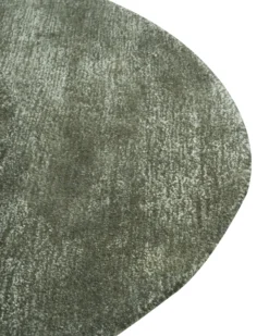 Gulvtæppe MASSO Mørkegrøn 160 x 230 cm Viskose