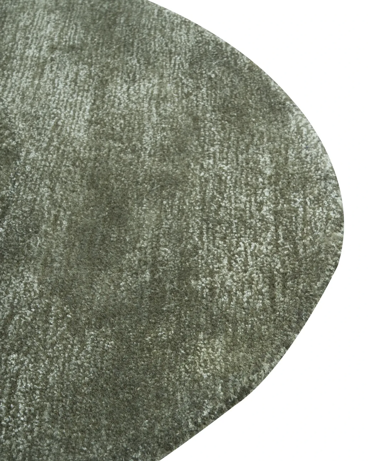 Gulvtæppe MASSO Mørkegrøn 160 x 230 cm Viskose