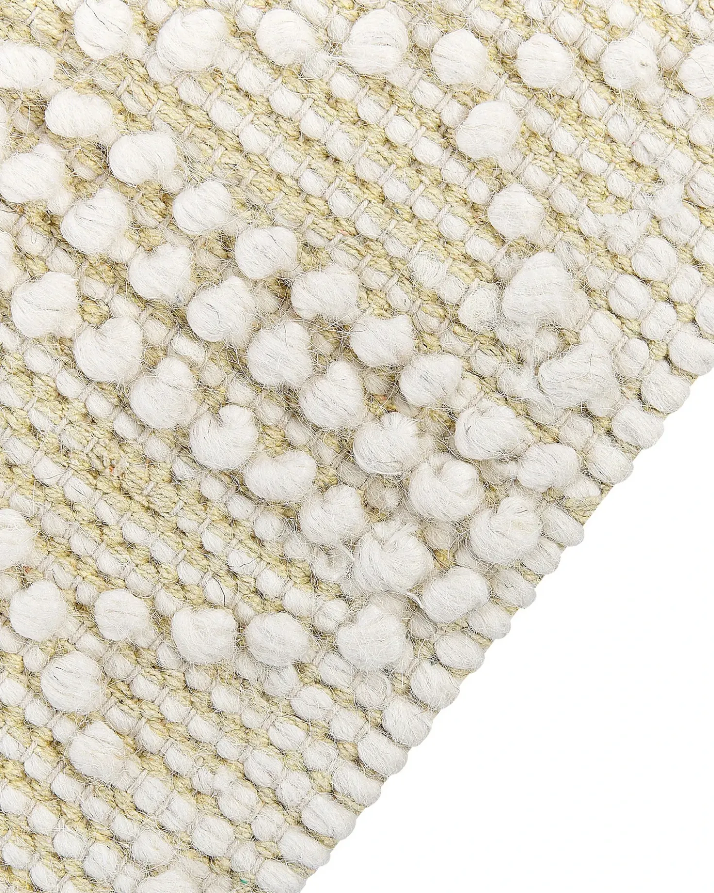 Gulvtæppe MAVIKENT Beige 160 x 230 cm Uld