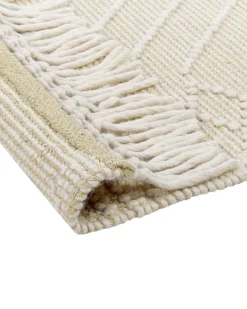 Gulvtæppe MAVIKENT Beige 160 x 230 cm Uld