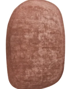 Gulvtæppe MITHA Brun 200 x 300 cm Viskose