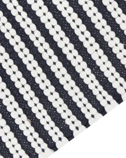 Gulvtæppe SOFULU Navy Blå 80 x 150 cm Bomuld