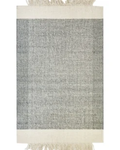 Gulvtæppe TATLISU Grå 160 x 230 cm Uld