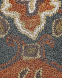 Gulvtæppe UMURLU Multifarvet 140 x 200 cm Uld