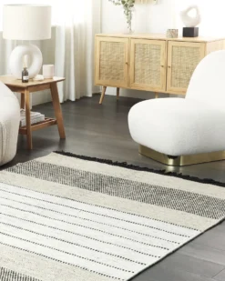 Gulvtæppe YAZLIK Beige 160 x 230 cm Uld