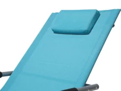 Gyngeliggestol CARANO Metal Turkis